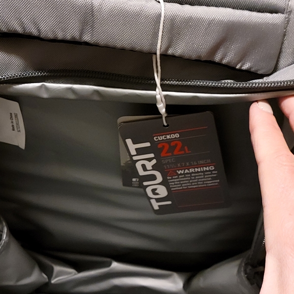 Tourit cooler backpack. New, never used. - Picture 4 of 4